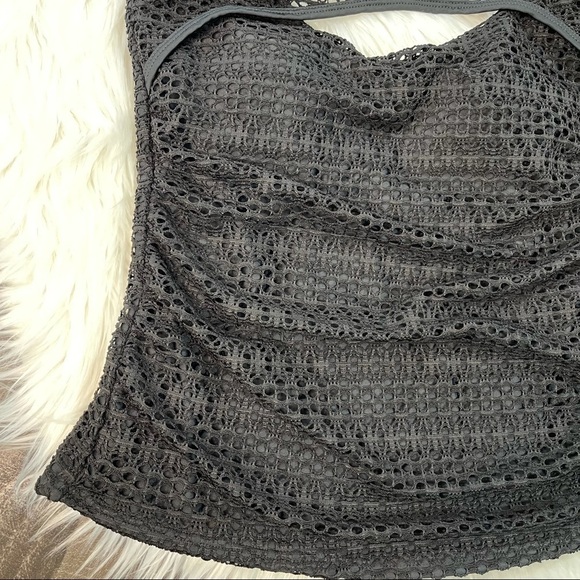 NWT Island Escape Crochet High Neck Tankini - Picture 5 of 13